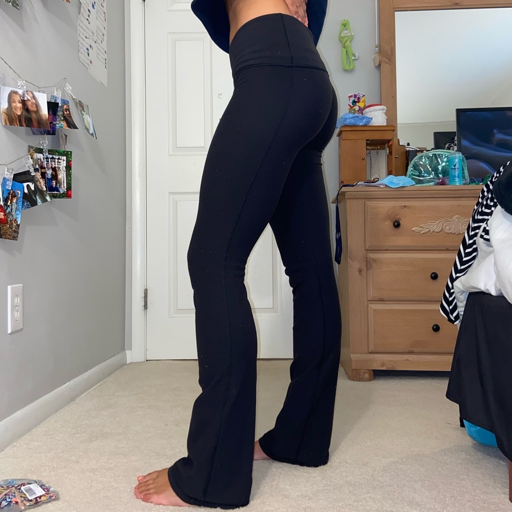 Reversible iviva bootcut sweatpants